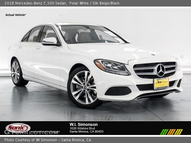 2018 Mercedes-Benz C 300 Sedan in Polar White