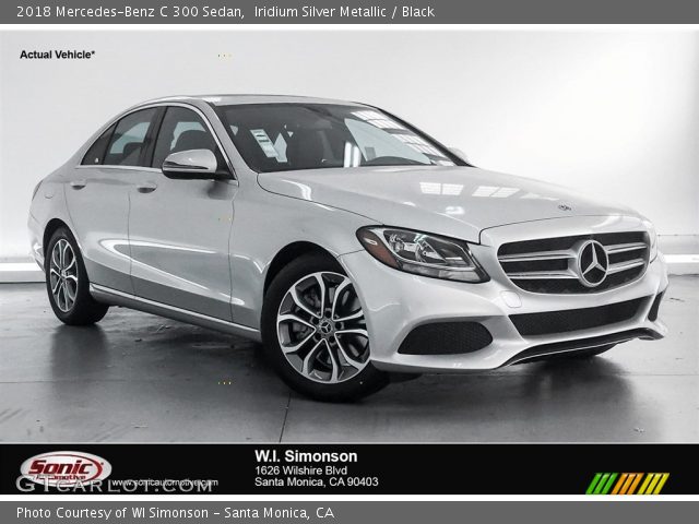 2018 Mercedes-Benz C 300 Sedan in Iridium Silver Metallic
