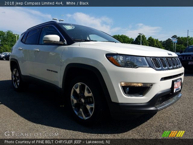 2018 Jeep Compass Limited 4x4 in White