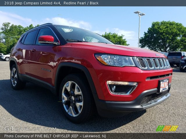 2018 Jeep Compass Limited 4x4 in Redline Pearl