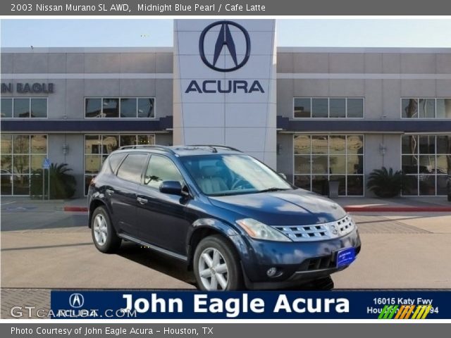 2003 Nissan Murano SL AWD in Midnight Blue Pearl