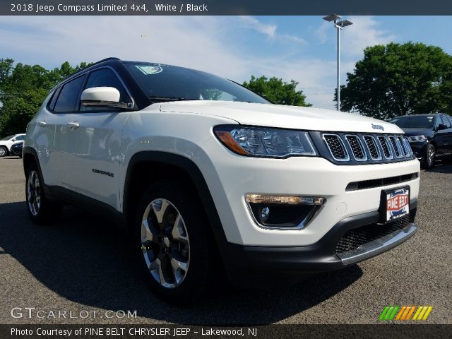 2018 Jeep Compass Limited 4x4 in White