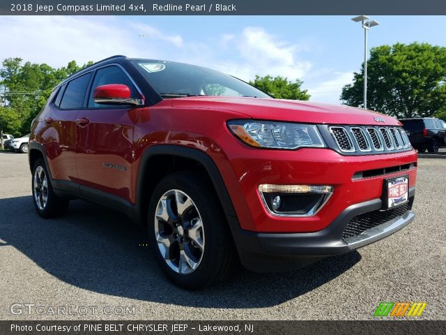 2018 Jeep Compass Limited 4x4 in Redline Pearl