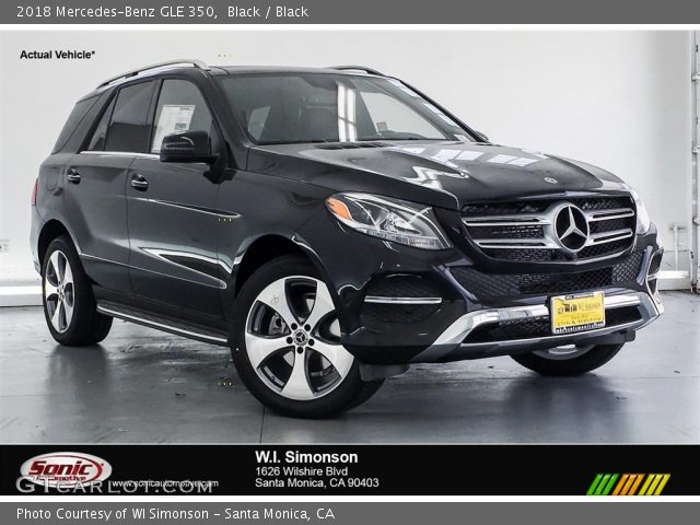 2018 Mercedes-Benz GLE 350 in Black