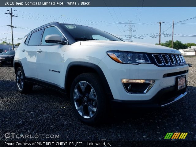 2018 Jeep Compass Limited 4x4 in White