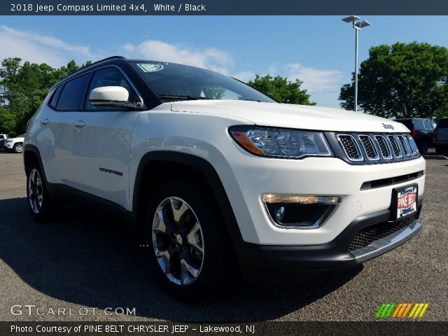 2018 Jeep Compass Limited 4x4 in White