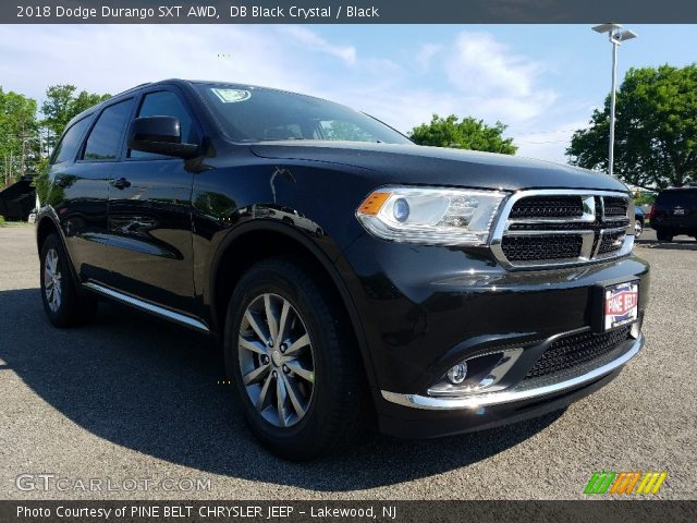 2018 Dodge Durango SXT AWD in DB Black Crystal