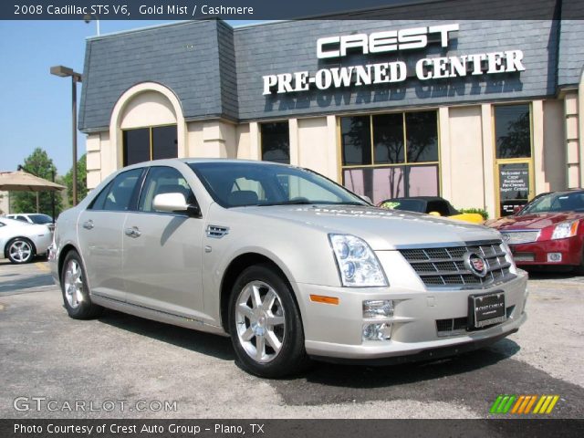 2008 Cadillac STS V6 in Gold Mist