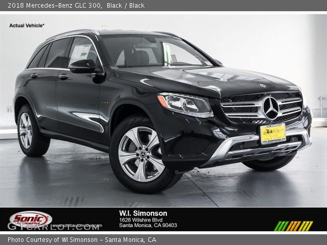 2018 Mercedes-Benz GLC 300 in Black