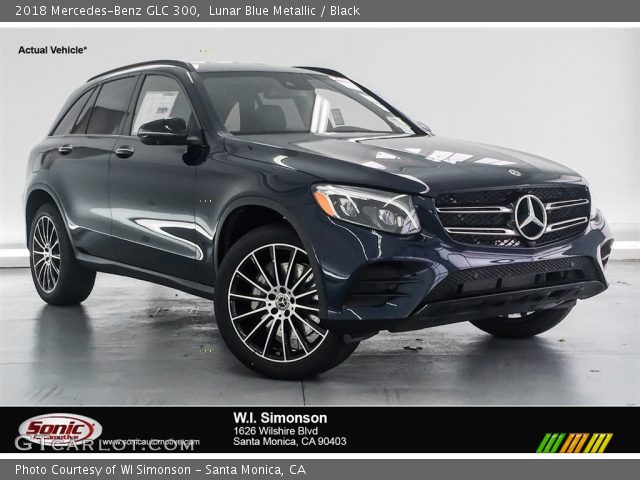 2018 Mercedes-Benz GLC 300 in Lunar Blue Metallic