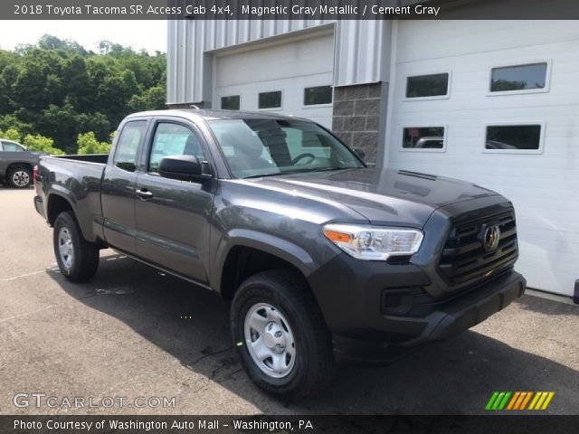 2018 Toyota Tacoma SR Access Cab 4x4 in Magnetic Gray Metallic