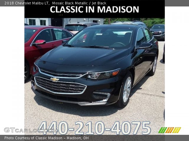 2018 Chevrolet Malibu LT in Mosaic Black Metallic