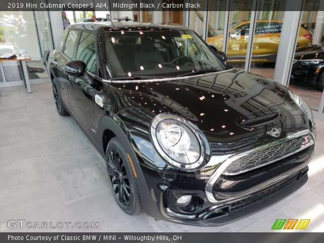 2019 Mini Clubman Cooper S All4 in Midnight Black