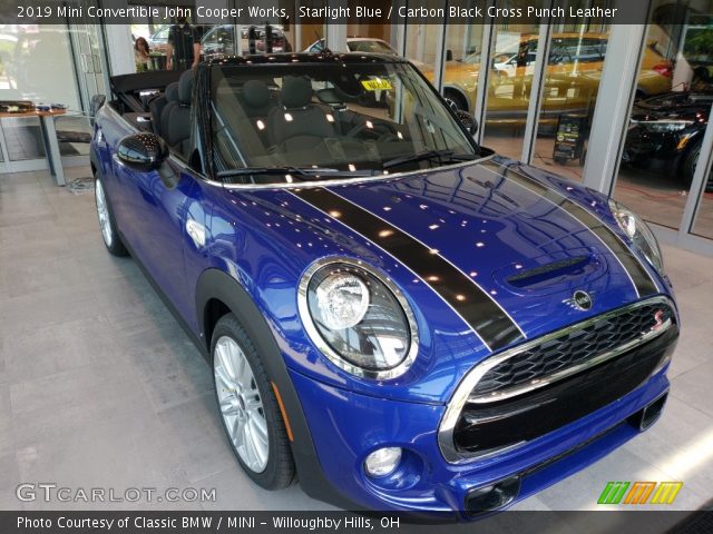 2019 Mini Convertible John Cooper Works in Starlight Blue