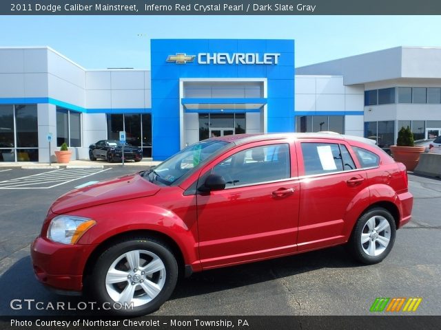 2011 Dodge Caliber Mainstreet in Inferno Red Crystal Pearl