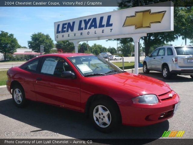 2004 Chevrolet Cavalier Coupe in Victory Red