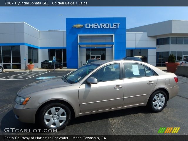 2007 Hyundai Sonata GLS in Golden Beige