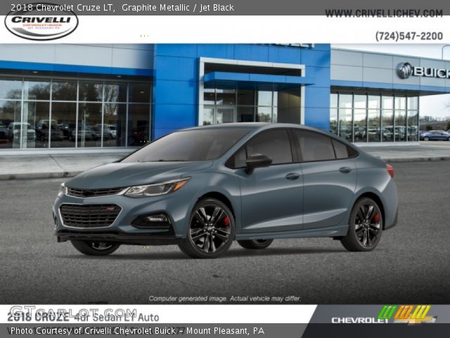 2018 Chevrolet Cruze LT in Graphite Metallic