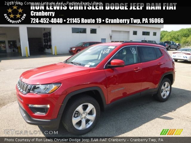 2018 Jeep Compass Latitude 4x4 in Redline Pearl