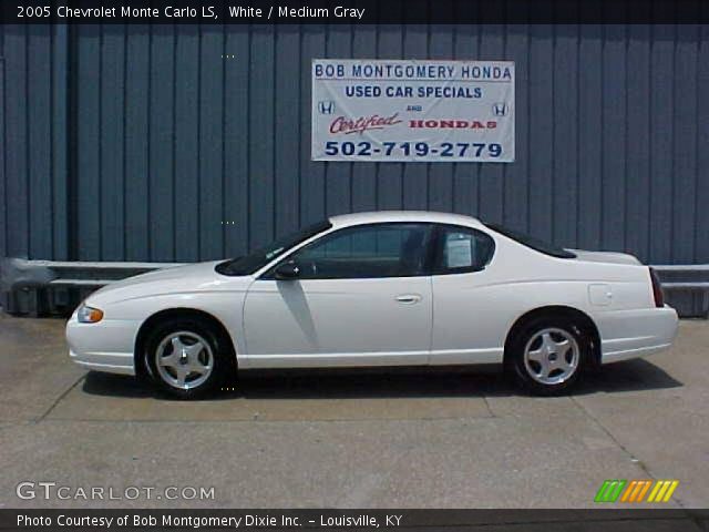 2005 Chevrolet Monte Carlo LS in White