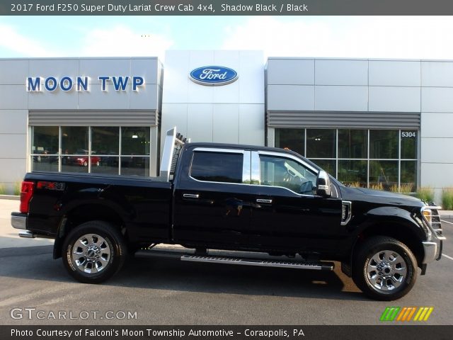 2017 Ford F250 Super Duty Lariat Crew Cab 4x4 in Shadow Black
