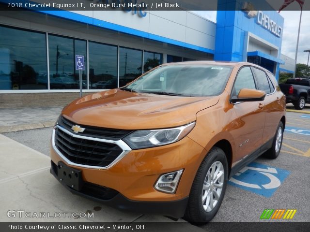 2018 Chevrolet Equinox LT in Orange Burst Metallic