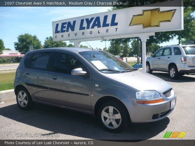2007 Chevrolet Aveo 5 Hatchback in Medium Gray