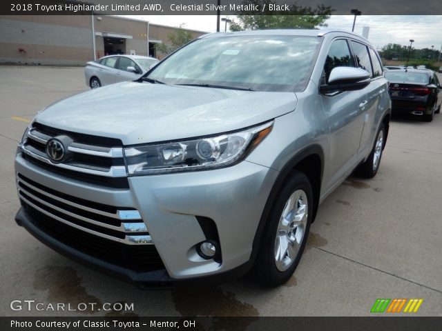 2018 Toyota Highlander Limited AWD in Celestial Silver Metallic