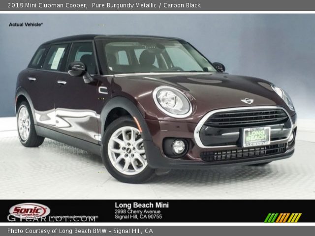 2018 Mini Clubman Cooper in Pure Burgundy Metallic
