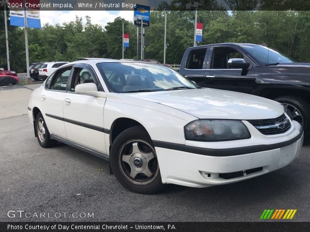 2004 Chevrolet Impala  in White