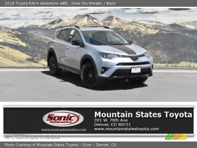 2018 Toyota RAV4 Adventure AWD in Silver Sky Metallic