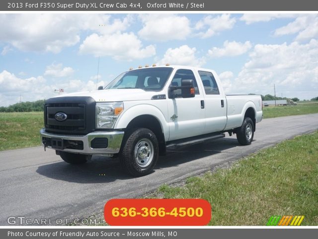 2013 Ford F350 Super Duty XL Crew Cab 4x4 in Oxford White