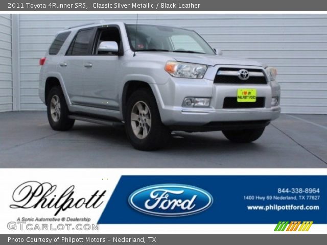 2011 Toyota 4Runner SR5 in Classic Silver Metallic