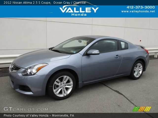 2012 Nissan Altima 2.5 S Coupe in Ocean Gray