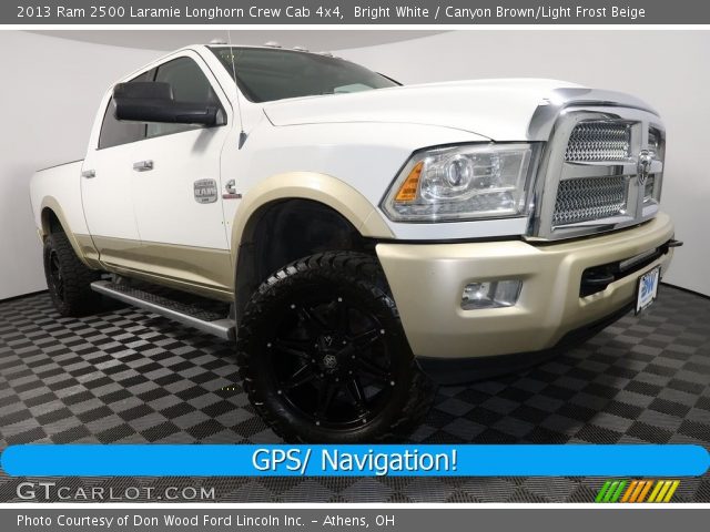 2013 Ram 2500 Laramie Longhorn Crew Cab 4x4 in Bright White