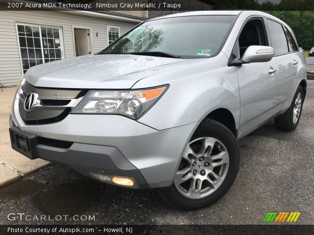 2007 Acura MDX Technology in Nimbus Gray Metallic