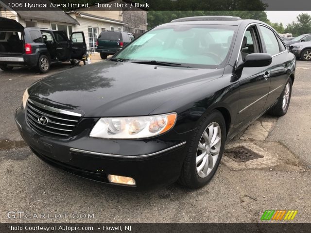 2006 Hyundai Azera Limited in Ebony Black