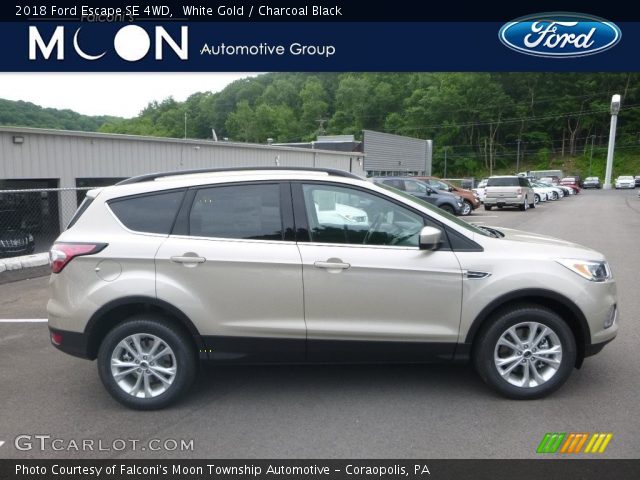 2018 Ford Escape SE 4WD in White Gold