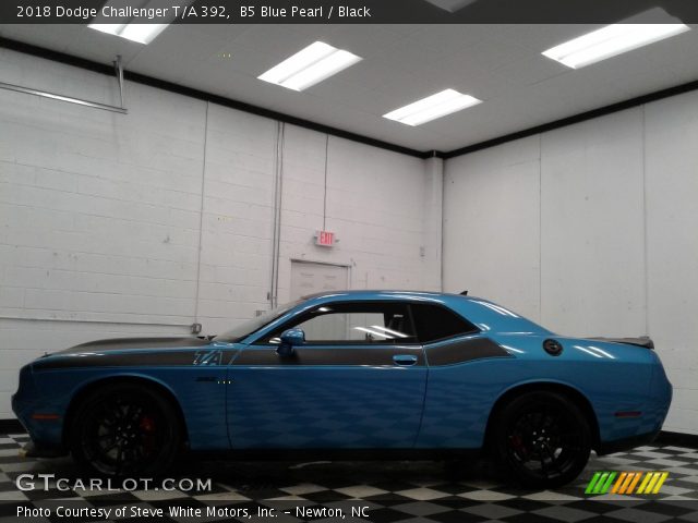2018 Dodge Challenger T/A 392 in B5 Blue Pearl
