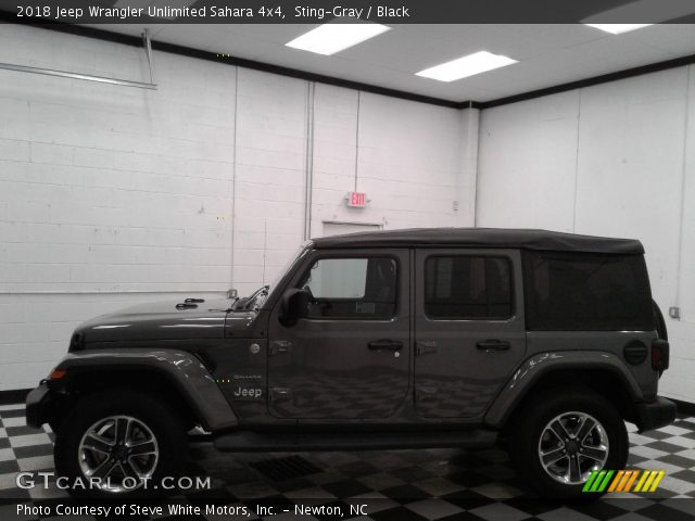 2018 Jeep Wrangler Unlimited Sahara 4x4 in Sting-Gray