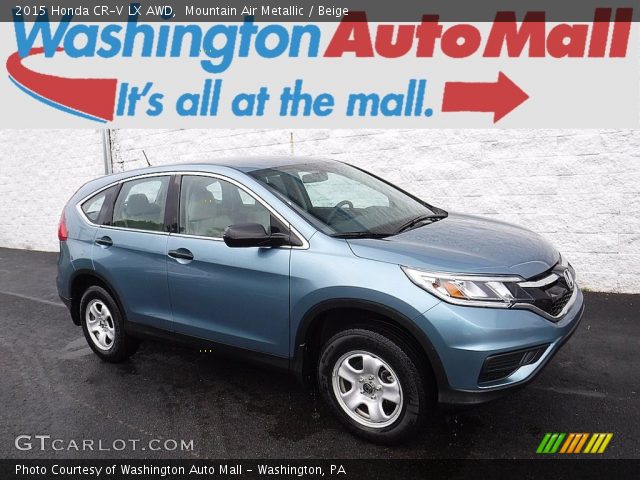 2015 Honda CR-V LX AWD in Mountain Air Metallic
