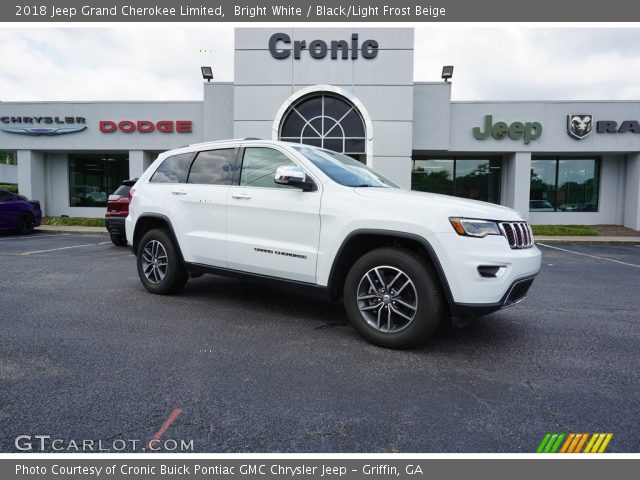 2018 Jeep Grand Cherokee Limited in Bright White