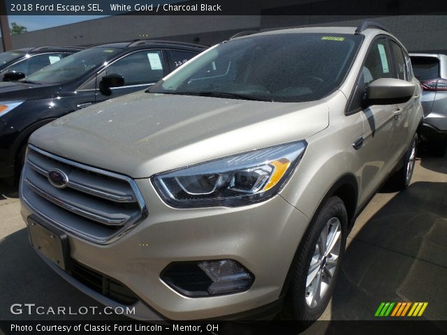 2018 Ford Escape SEL in White Gold