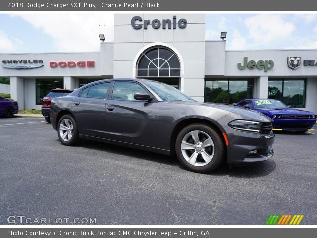 2018 Dodge Charger SXT Plus in Granite Pearl