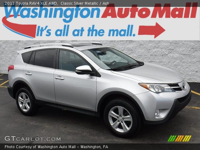 2013 Toyota RAV4 XLE AWD in Classic Silver Metallic