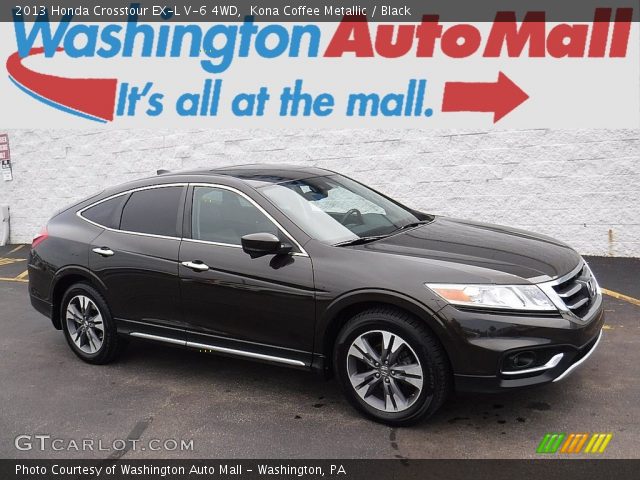 2013 Honda Crosstour EX-L V-6 4WD in Kona Coffee Metallic