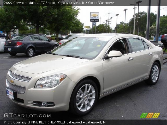2009 Chevrolet Malibu LTZ Sedan in Gold Mist Metallic