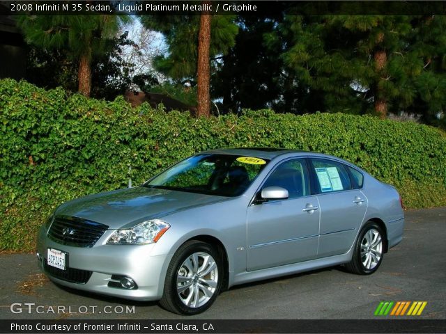 2008 Infiniti M 35 Sedan in Liquid Platinum Metallic