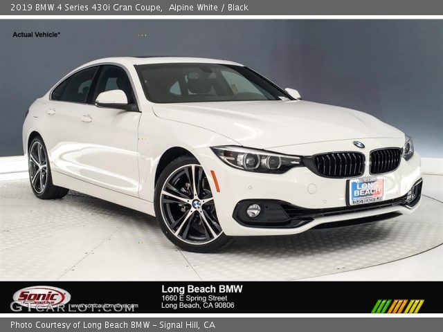 2019 BMW 4 Series 430i Gran Coupe in Alpine White
