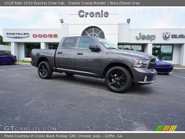 2018 Ram 1500 Express Crew Cab in Granite Crystal Metallic